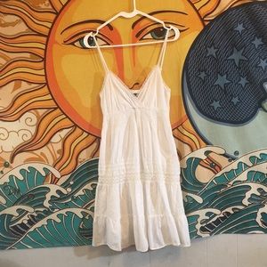 Speed Central sleeveless white dress M